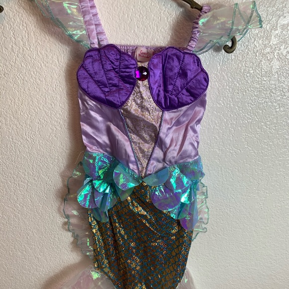 great pretend little mermaid costume girl - Picture 4 of 8
